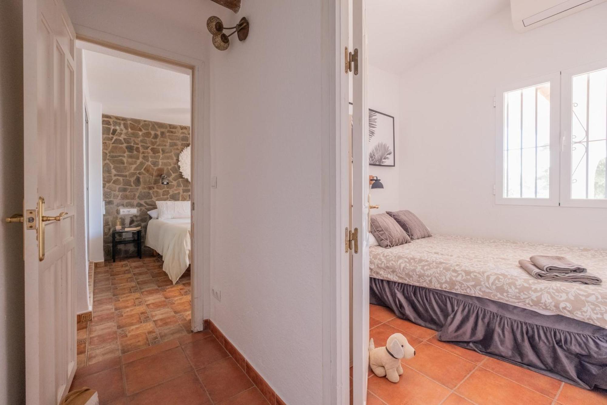 Casa La Siesta Villa With Magical View Own Pool Malaga Zewnętrze zdjęcie