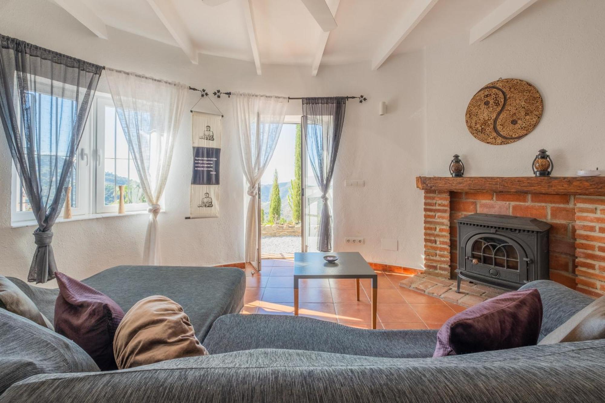 Casa La Siesta Villa With Magical View Own Pool Malaga Zewnętrze zdjęcie