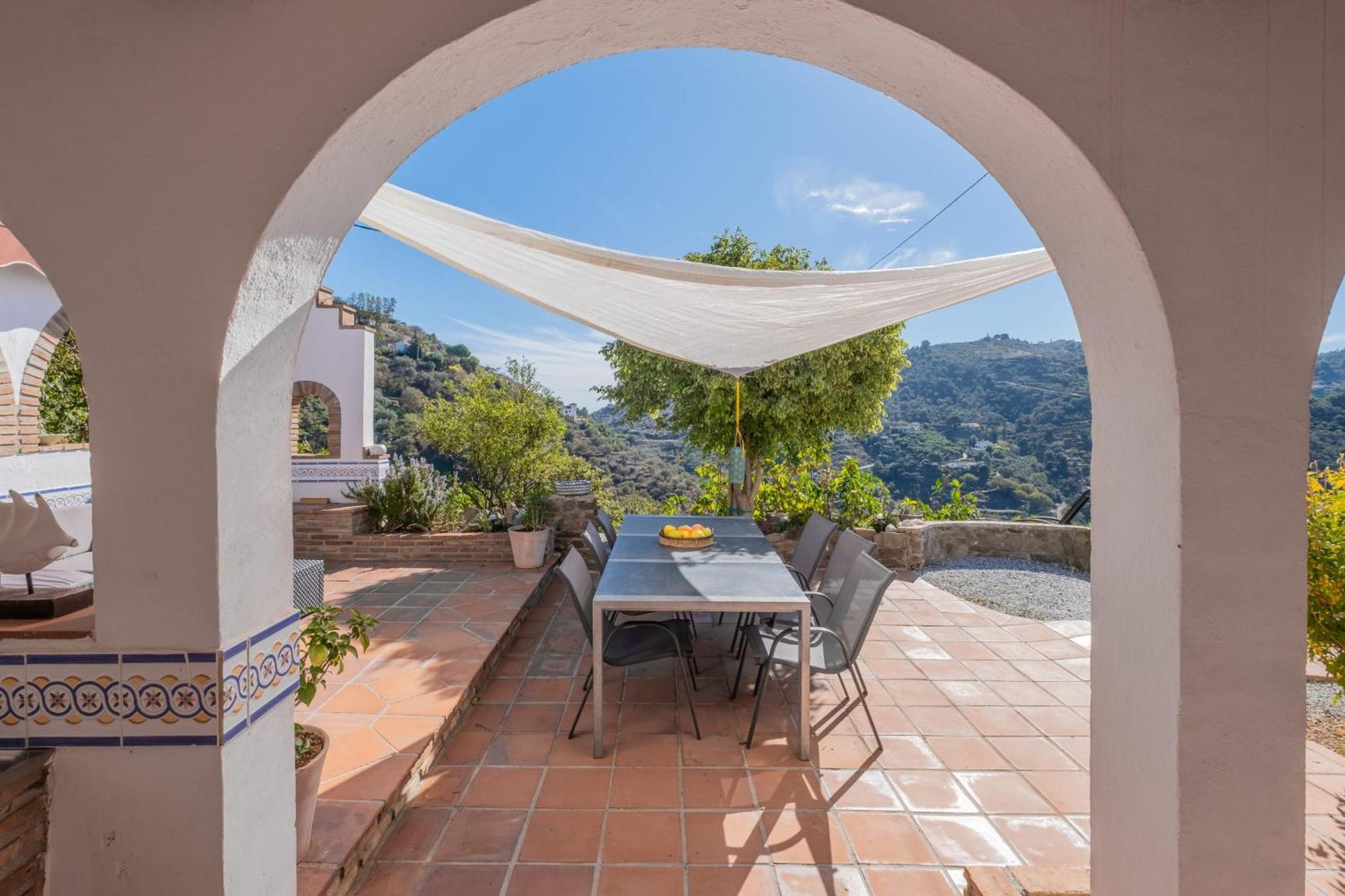 Casa La Siesta Villa With Magical View Own Pool Malaga Zewnętrze zdjęcie
