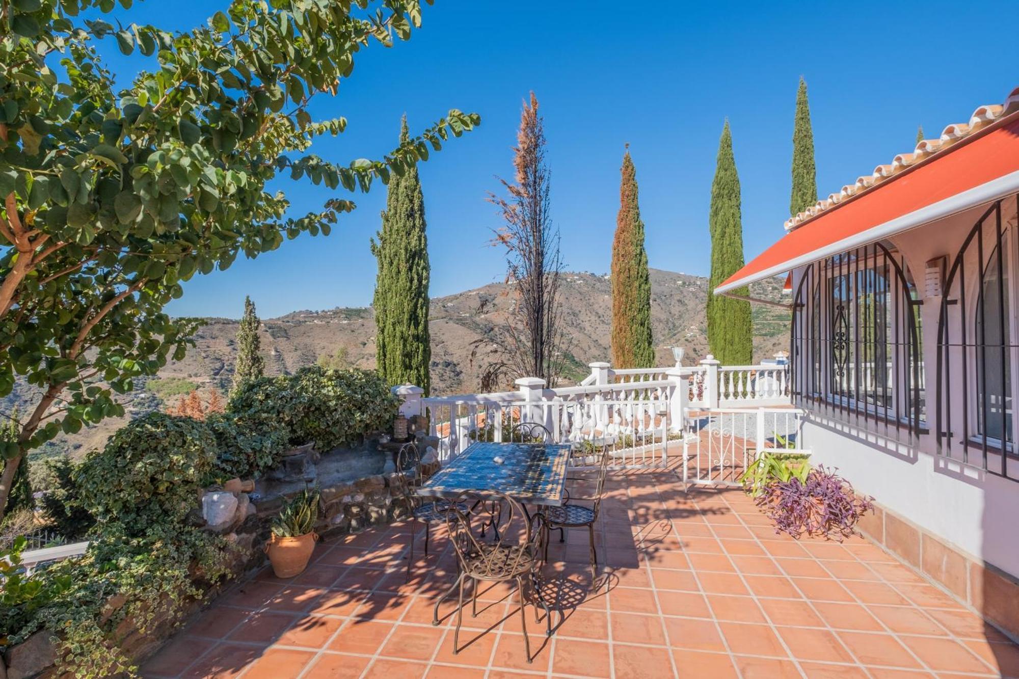 Casa La Siesta Villa With Magical View Own Pool Malaga Zewnętrze zdjęcie
