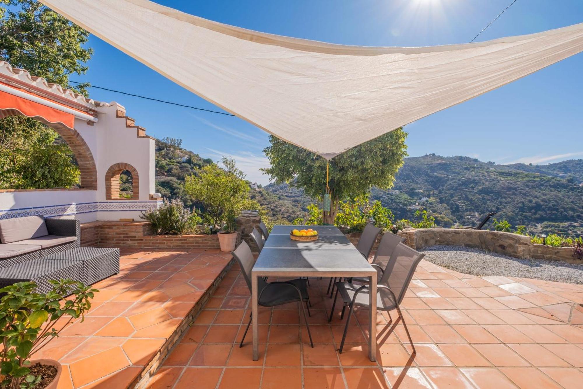 Casa La Siesta Villa With Magical View Own Pool Malaga Zewnętrze zdjęcie
